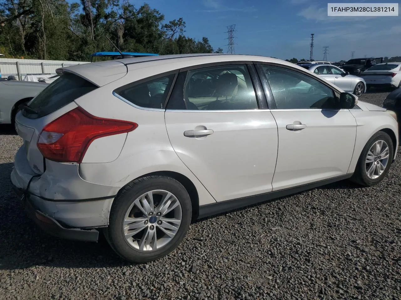 2012 Ford Focus Sel VIN: 1FAHP3M28CL381214 Lot: 80503404