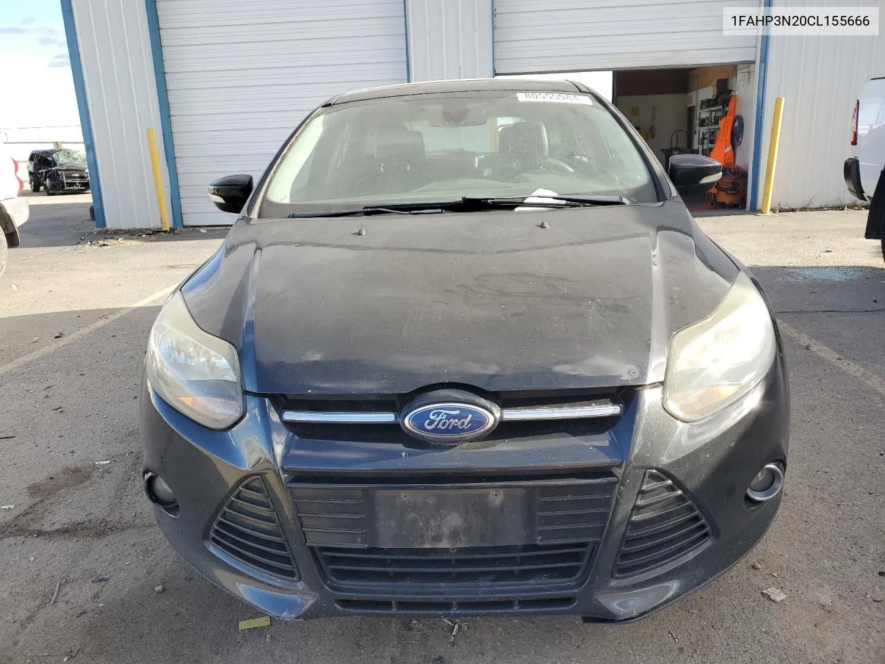 2012 Ford Focus Titanium VIN: 1FAHP3N20CL155666 Lot: 80555984