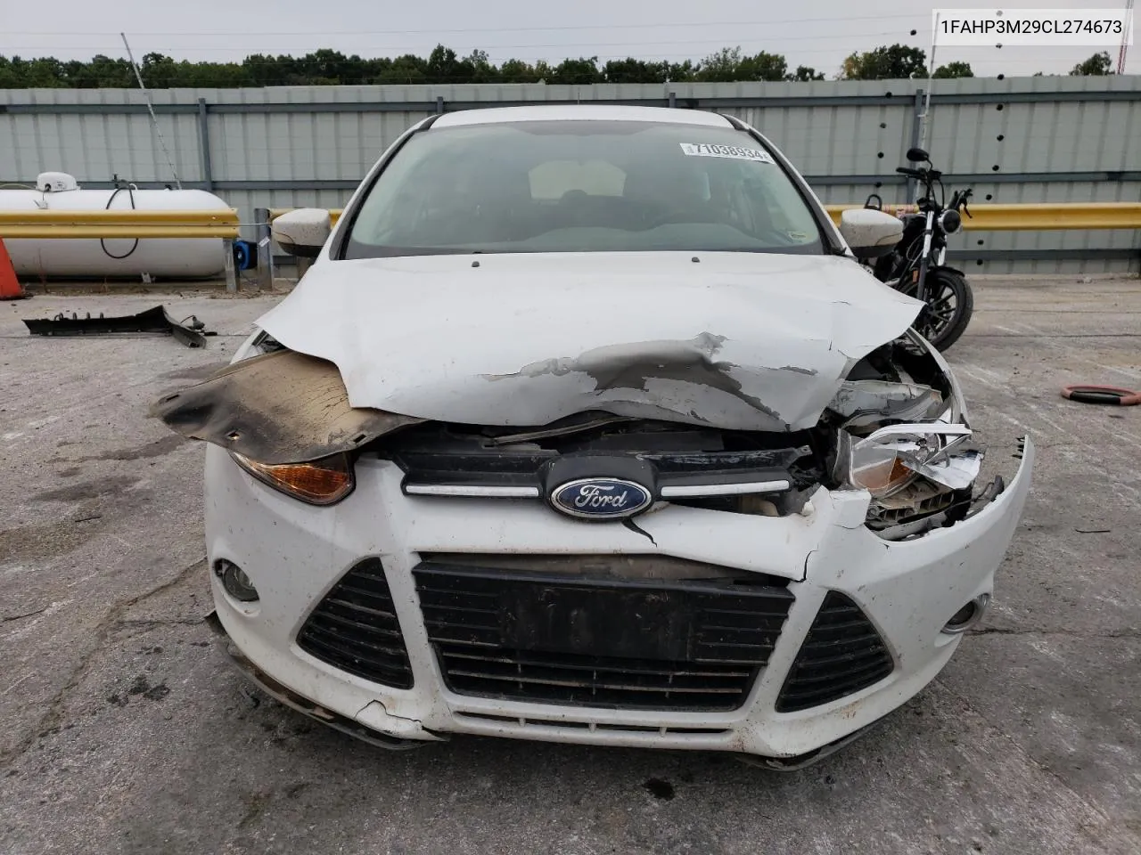 1FAHP3M29CL274673 2012 Ford Focus Sel