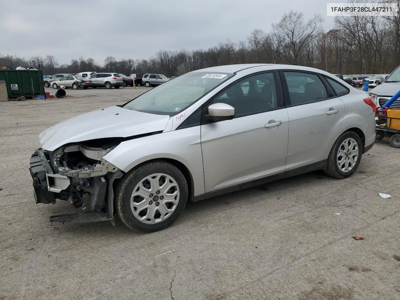 2012 Ford Focus Se VIN: 1FAHP3F28CL447211 Lot: 80816644