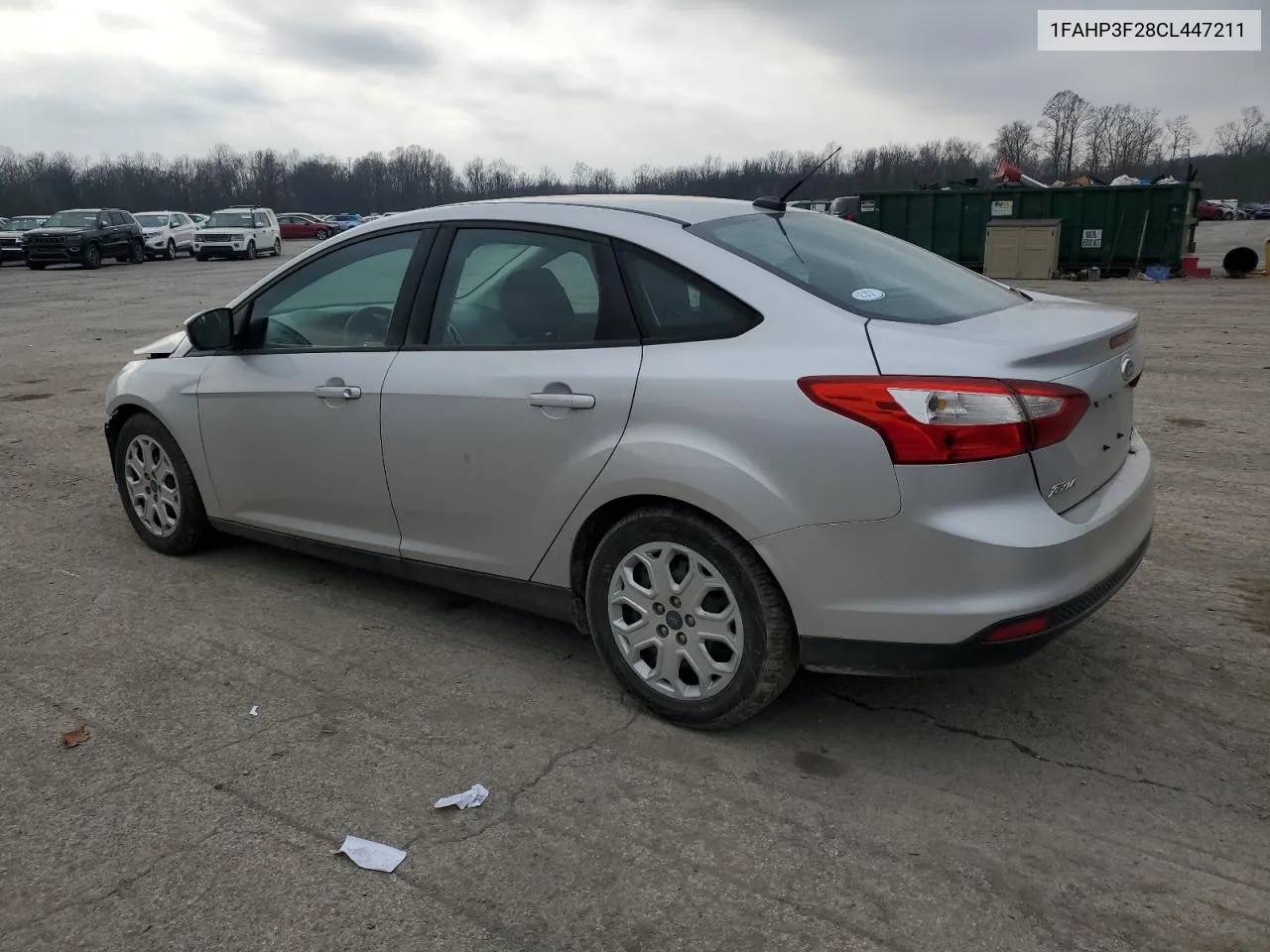 2012 Ford Focus Se VIN: 1FAHP3F28CL447211 Lot: 80816644