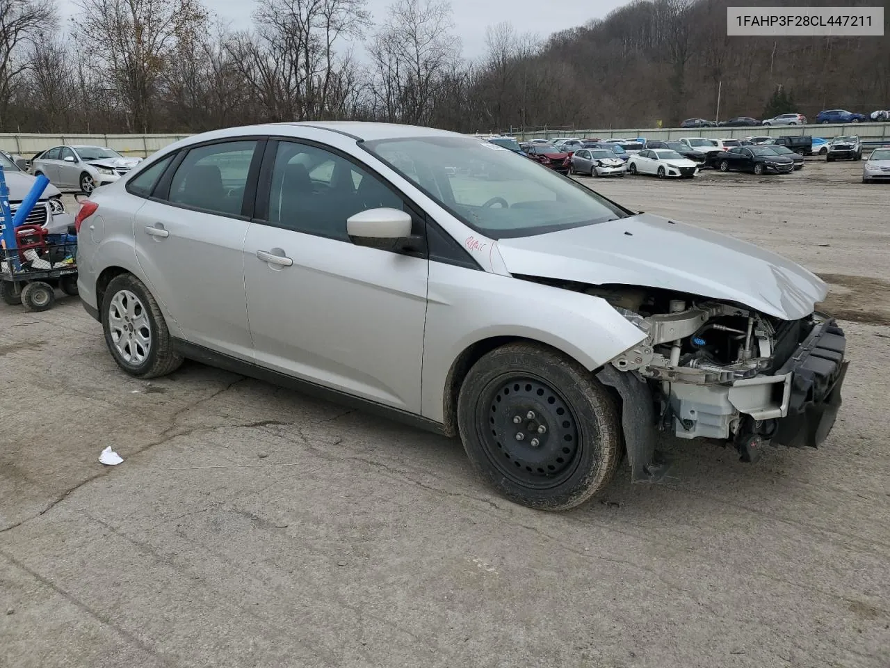 2012 Ford Focus Se VIN: 1FAHP3F28CL447211 Lot: 80816644