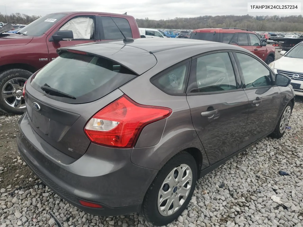 2012 Ford Focus Se VIN: 1FAHP3K24CL257234 Lot: 80869454