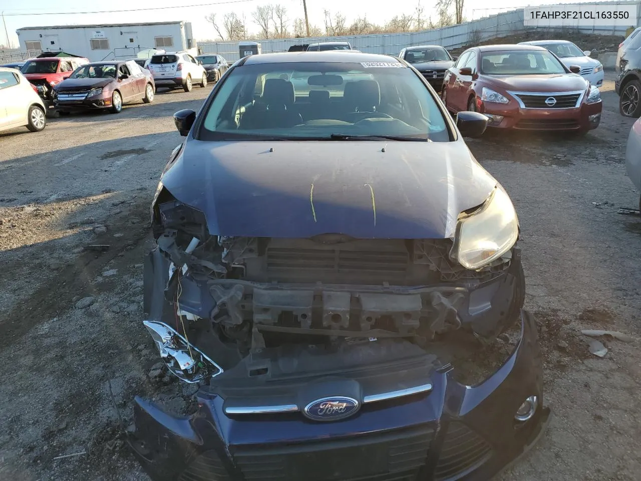 2012 Ford Focus Se VIN: 1FAHP3F21CL163550 Lot: 82927733