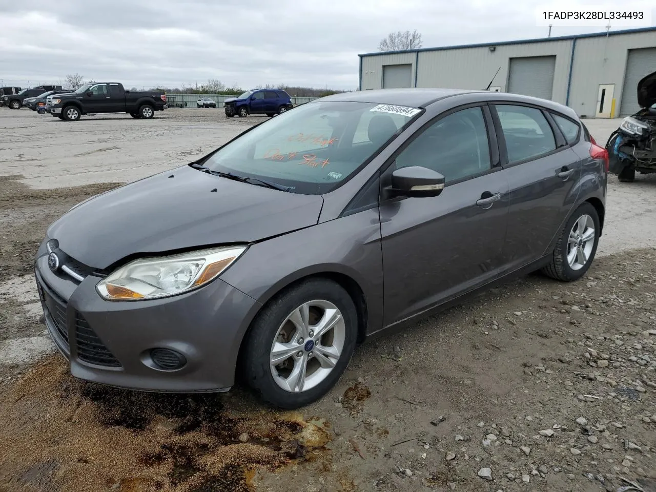 2013 Ford Focus Se VIN: 1FADP3K28DL334493 Lot: 47660594