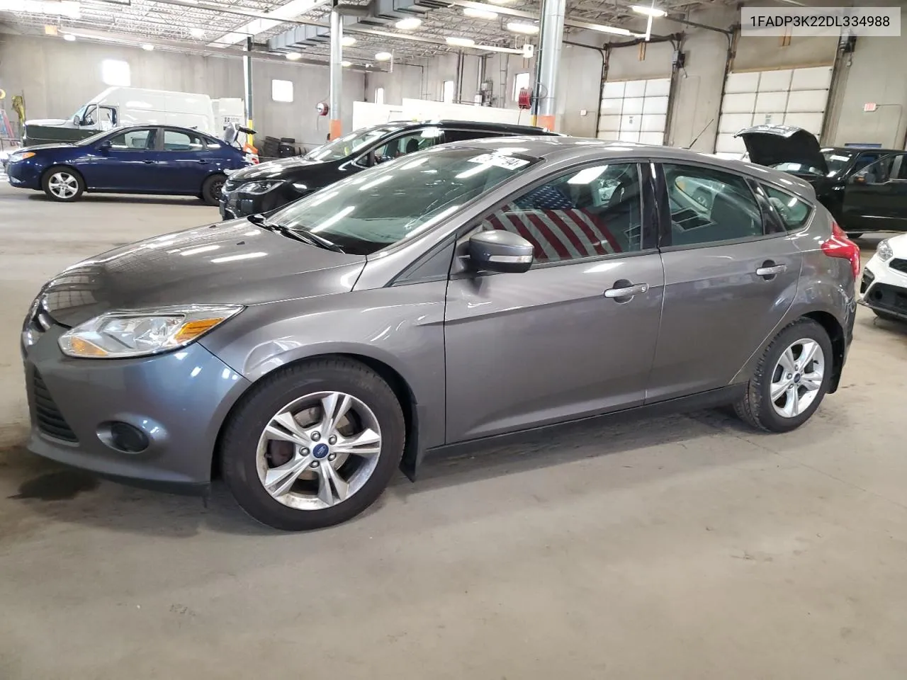 2013 Ford Focus Se VIN: 1FADP3K22DL334988 Lot: 50672194