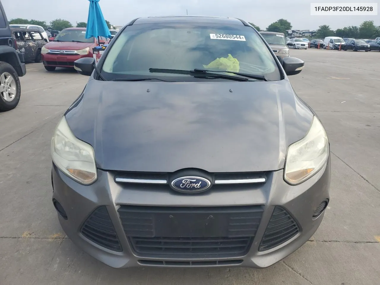 2013 Ford Focus Se VIN: 1FADP3F20DL145928 Lot: 52680544