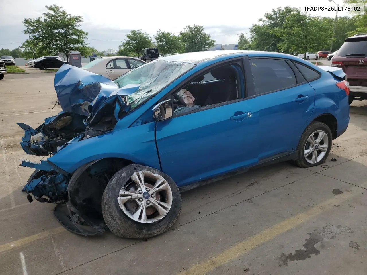 2013 Ford Focus Se VIN: 1FADP3F26DL176102 Lot: 53732964