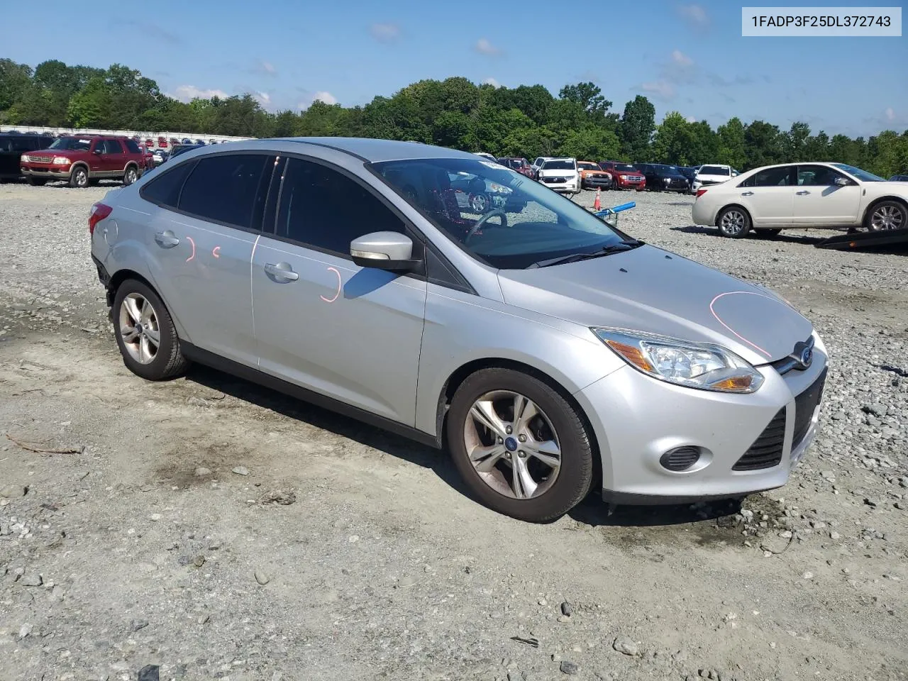 2013 Ford Focus Se VIN: 1FADP3F25DL372743 Lot: 54987804