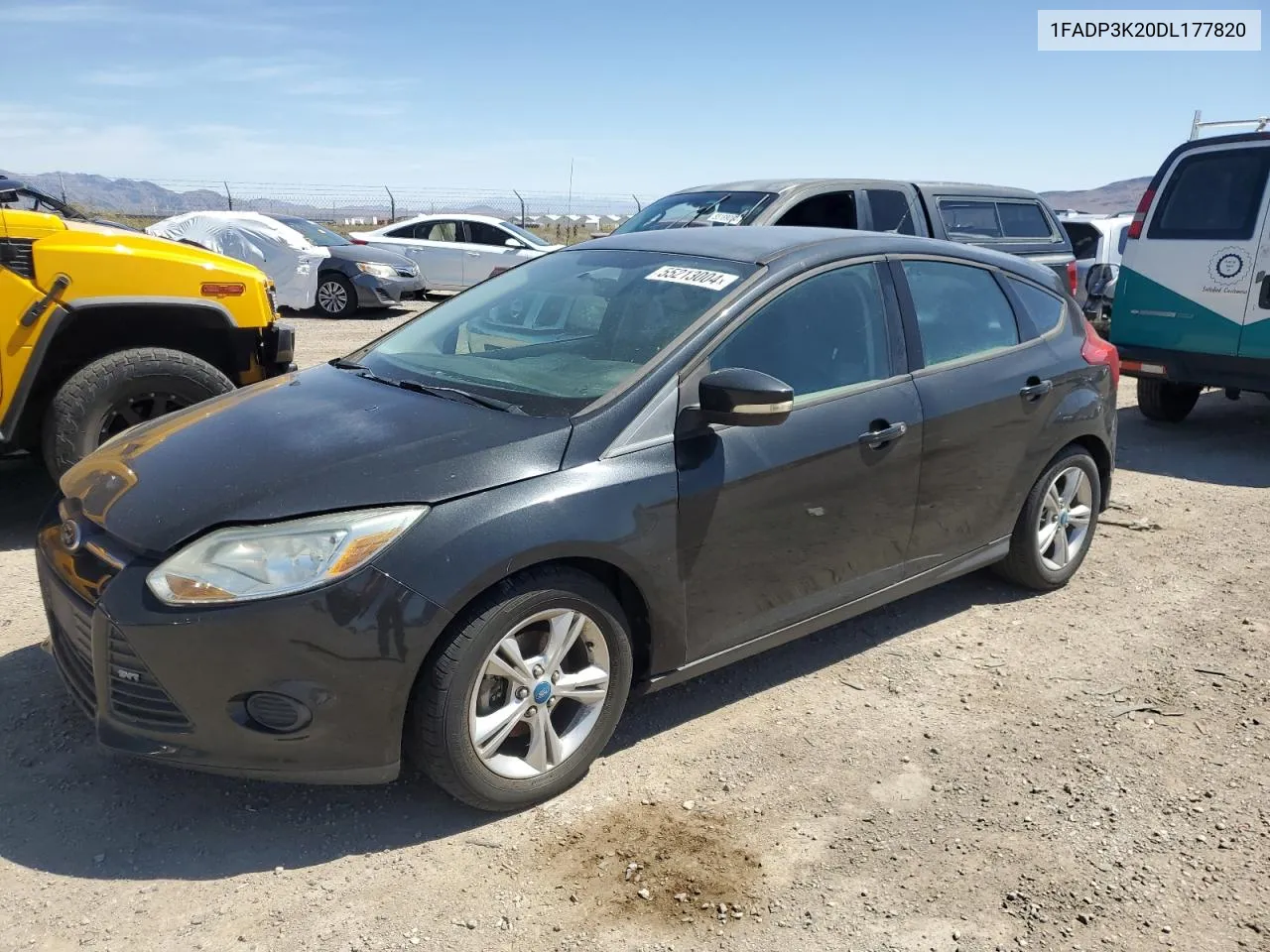 2013 Ford Focus Se VIN: 1FADP3K20DL177820 Lot: 55213004