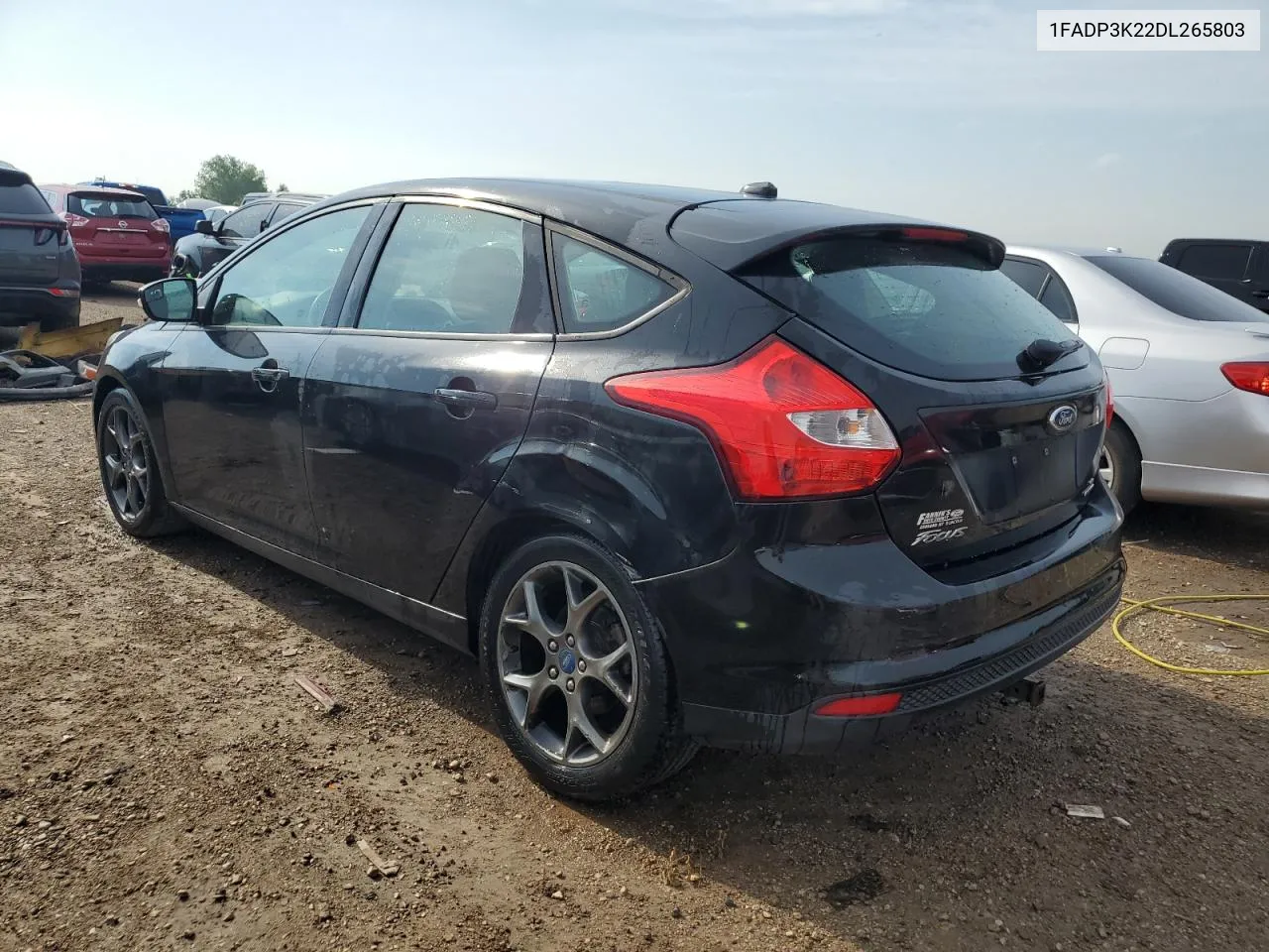 2013 Ford Focus Se VIN: 1FADP3K22DL265803 Lot: 55393654