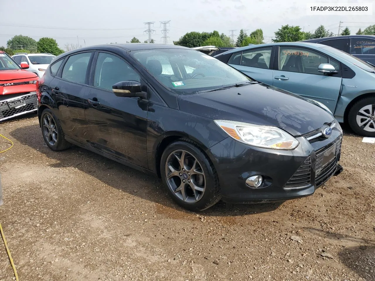 2013 Ford Focus Se VIN: 1FADP3K22DL265803 Lot: 55393654