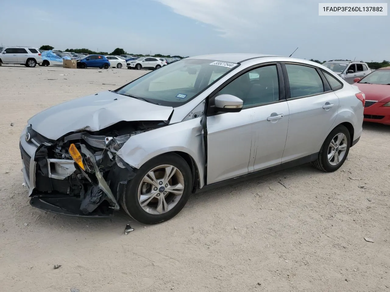 2013 Ford Focus Se VIN: 1FADP3F26DL137882 Lot: 55527544