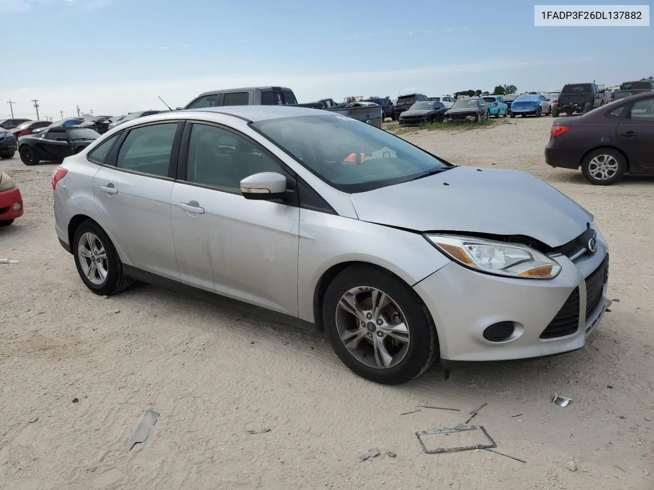 2013 Ford Focus Se VIN: 1FADP3F26DL137882 Lot: 55527544