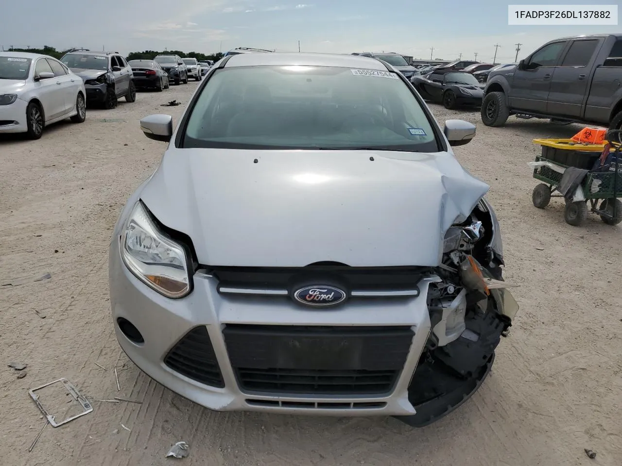 2013 Ford Focus Se VIN: 1FADP3F26DL137882 Lot: 55527544