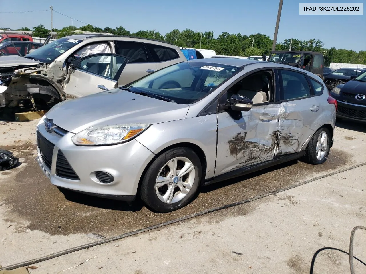 2013 Ford Focus Se VIN: 1FADP3K27DL225202 Lot: 56842764