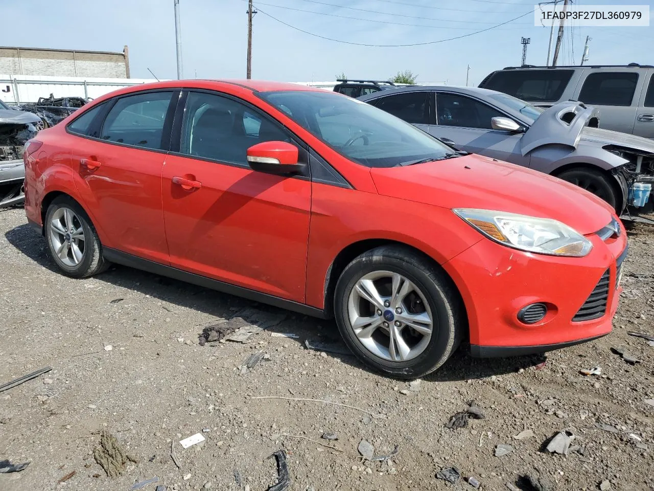 2013 Ford Focus Se VIN: 1FADP3F27DL360979 Lot: 57061474