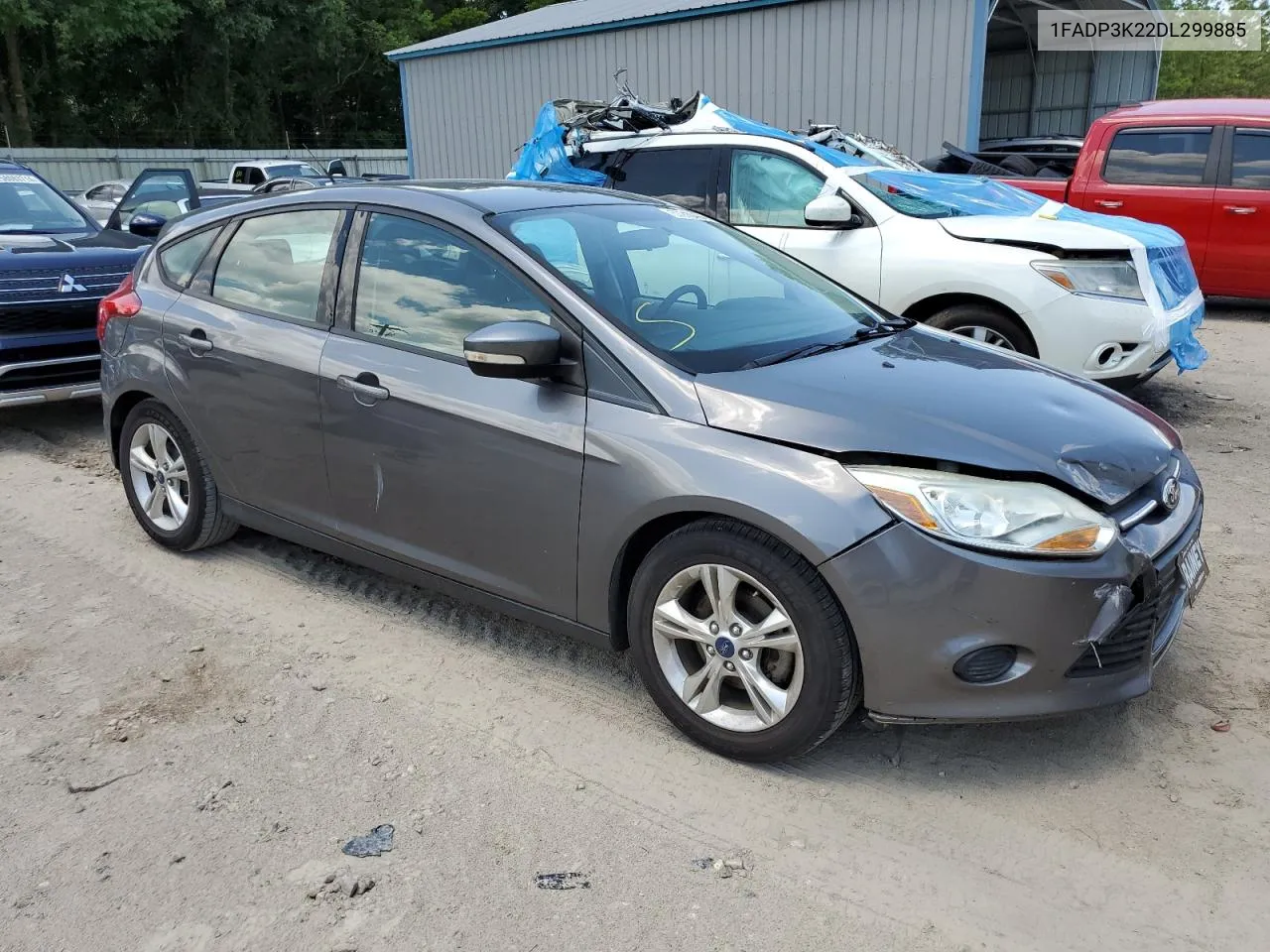 2013 Ford Focus Se VIN: 1FADP3K22DL299885 Lot: 57210494