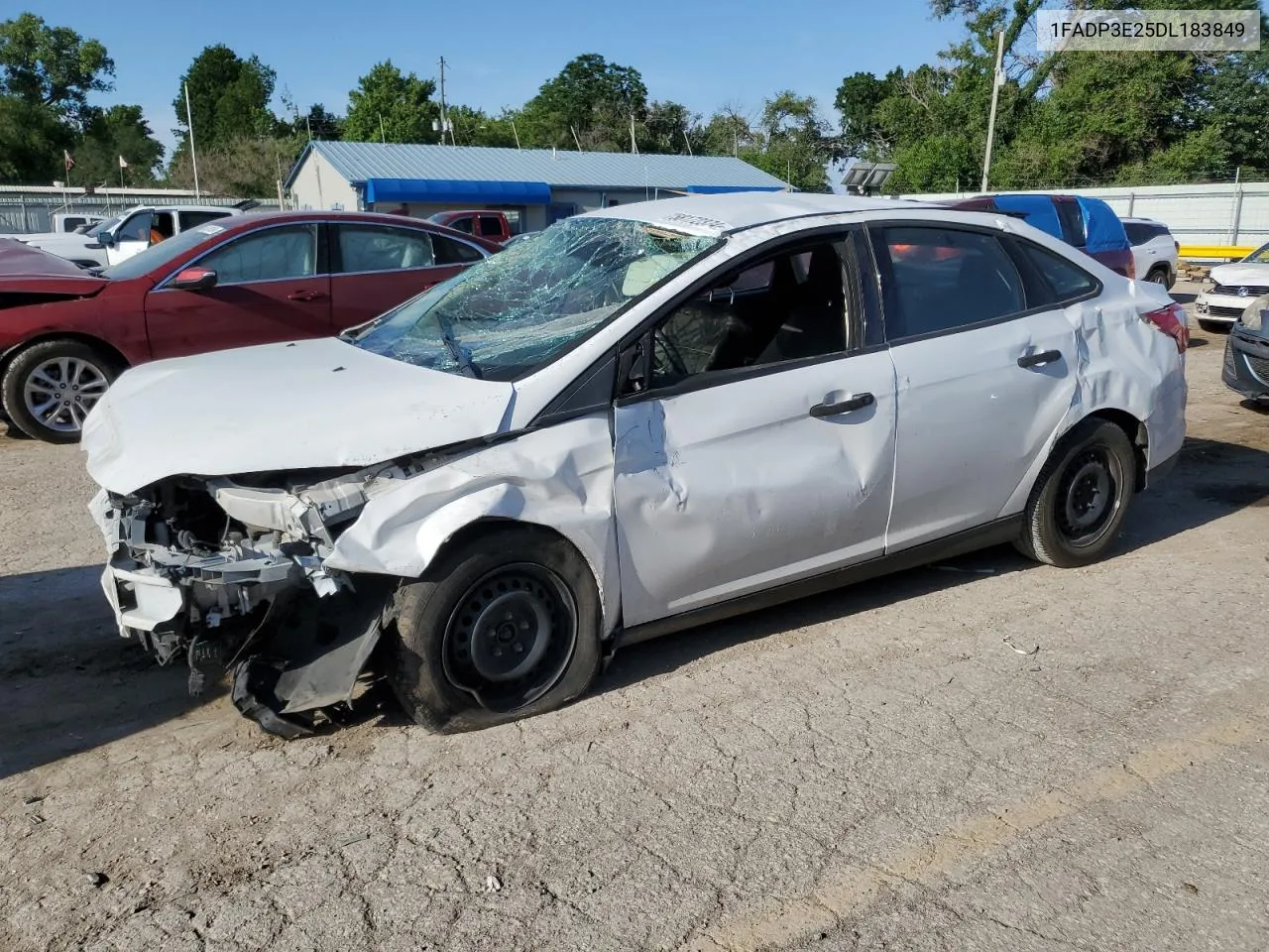 2013 Ford Focus S VIN: 1FADP3E25DL183849 Lot: 58172374