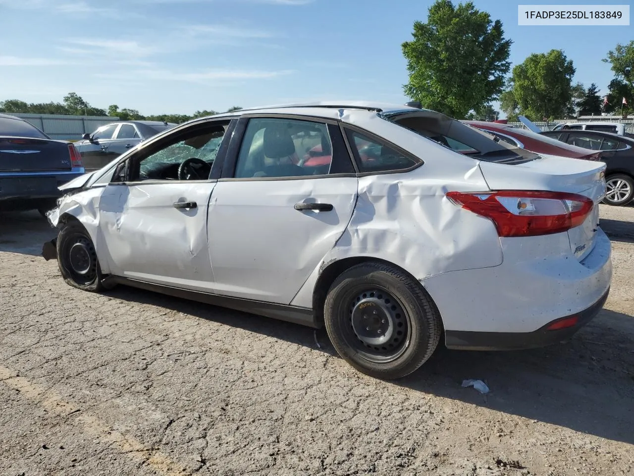 2013 Ford Focus S VIN: 1FADP3E25DL183849 Lot: 58172374