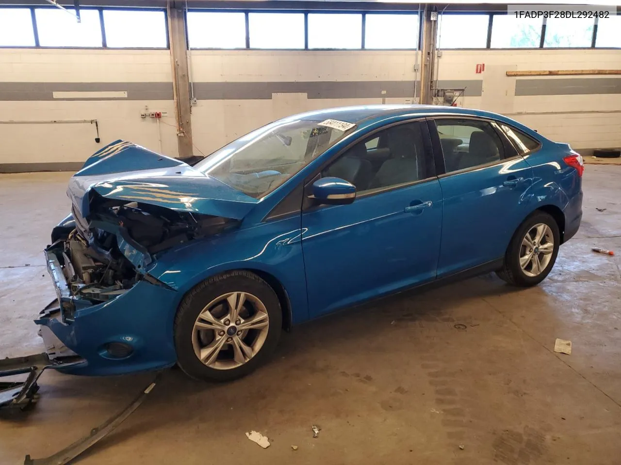 2013 Ford Focus Se VIN: 1FADP3F28DL292482 Lot: 58411194