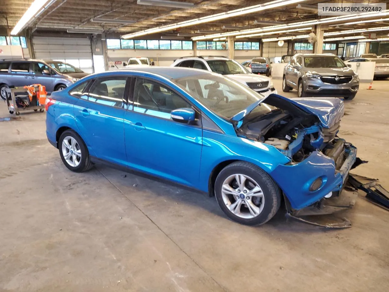 2013 Ford Focus Se VIN: 1FADP3F28DL292482 Lot: 58411194