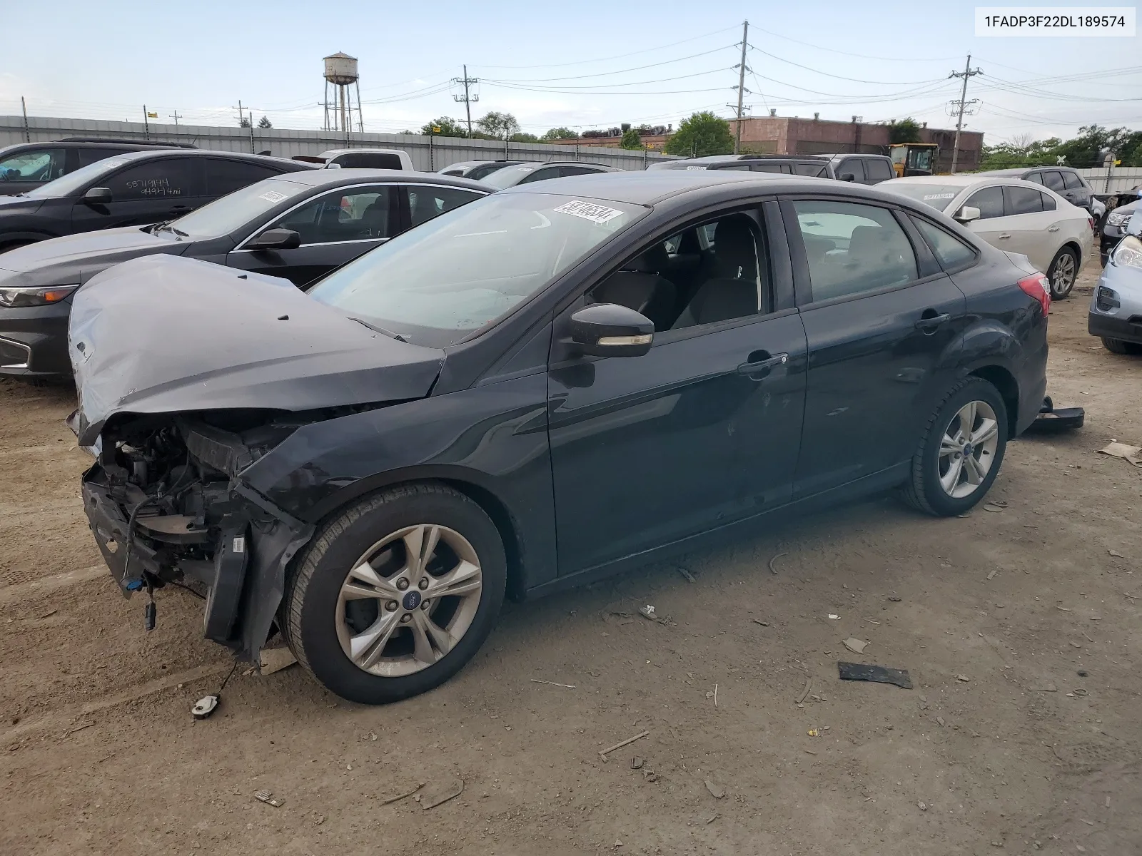 2013 Ford Focus Se VIN: 1FADP3F22DL189574 Lot: 58746534