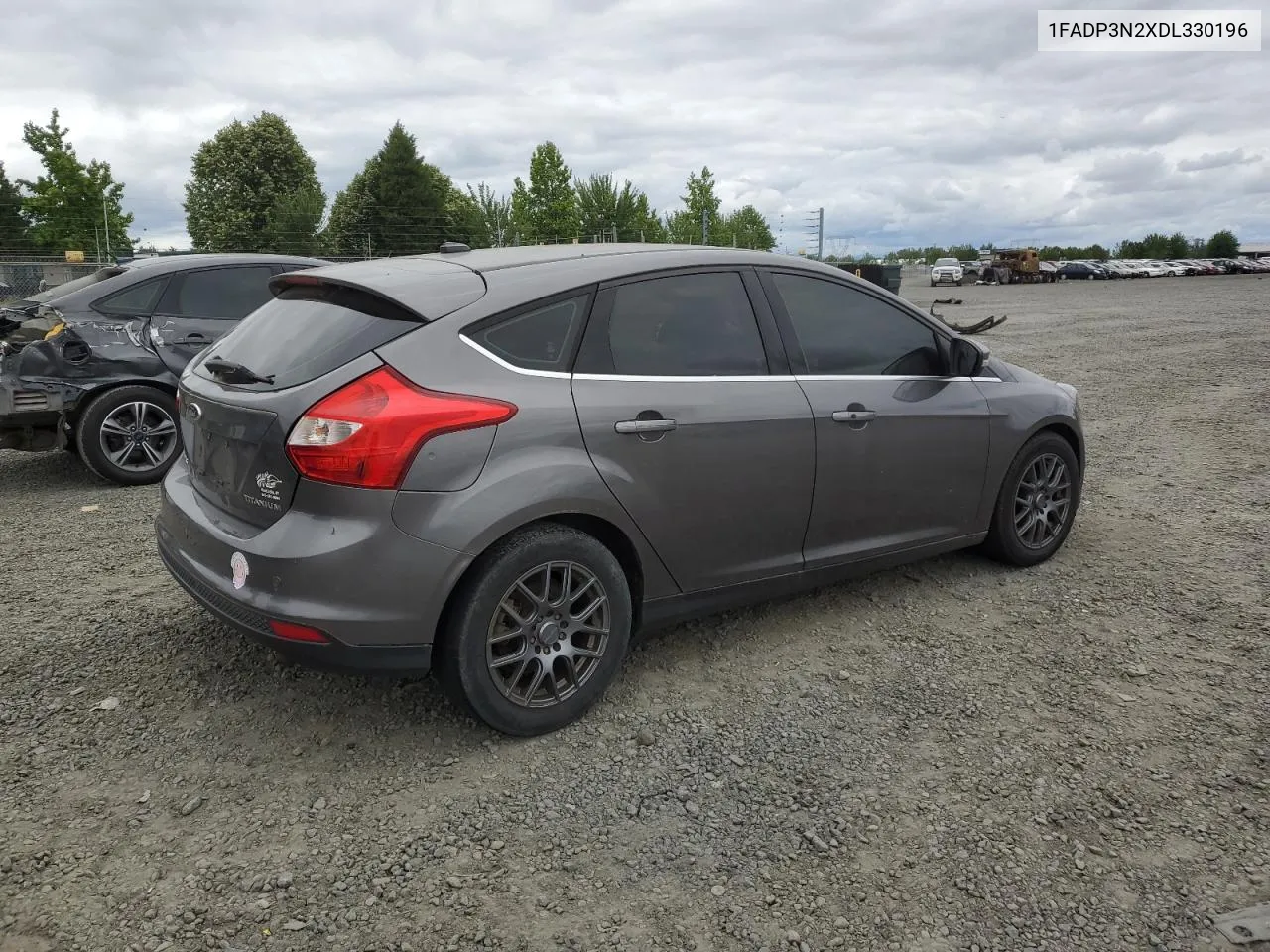 2013 Ford Focus Titanium VIN: 1FADP3N2XDL330196 Lot: 59279974