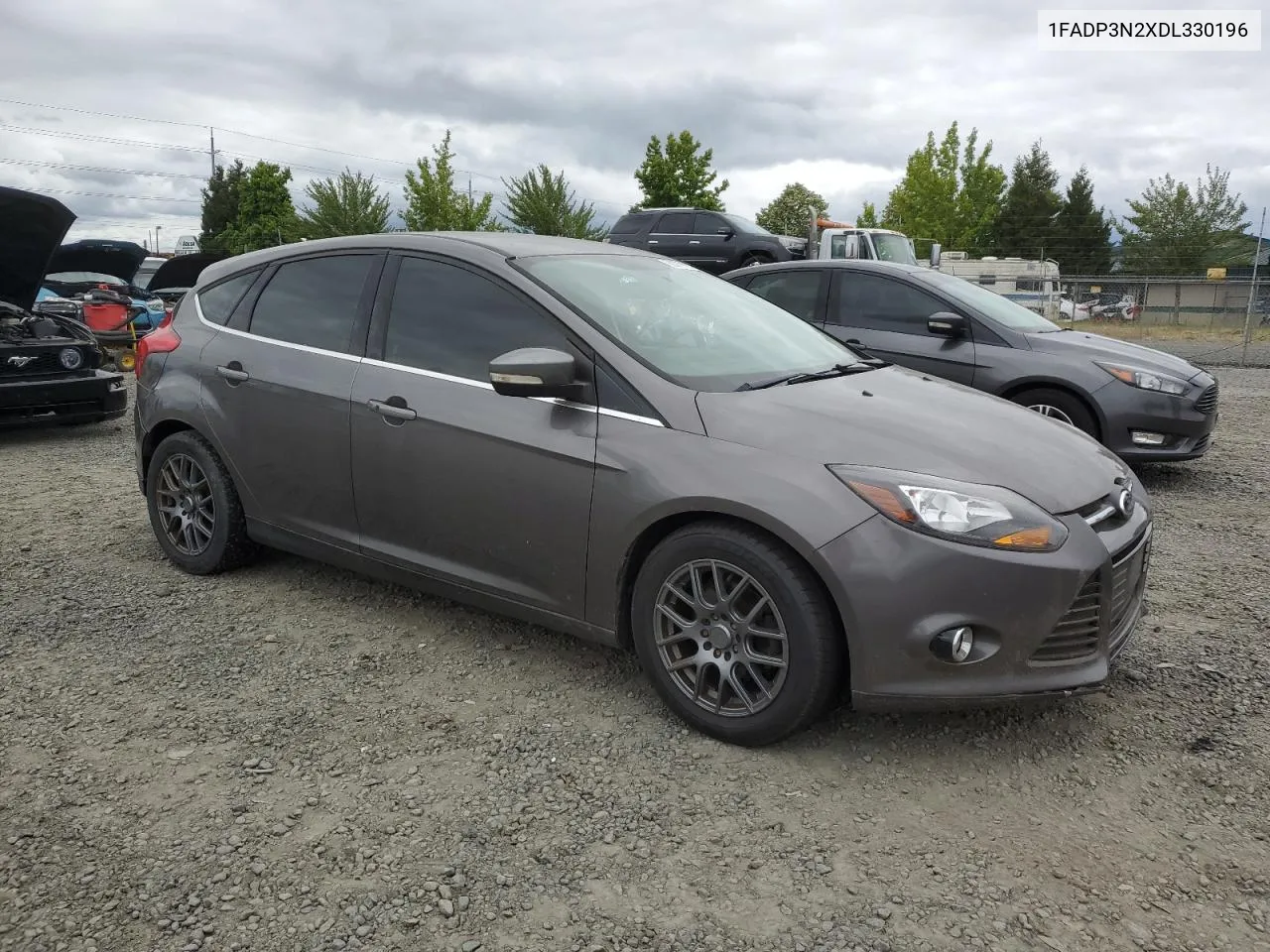 2013 Ford Focus Titanium VIN: 1FADP3N2XDL330196 Lot: 59279974