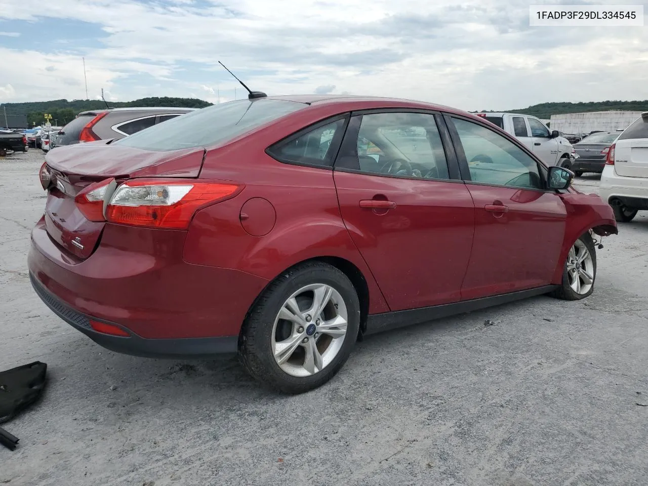 2013 Ford Focus Se VIN: 1FADP3F29DL334545 Lot: 59465854