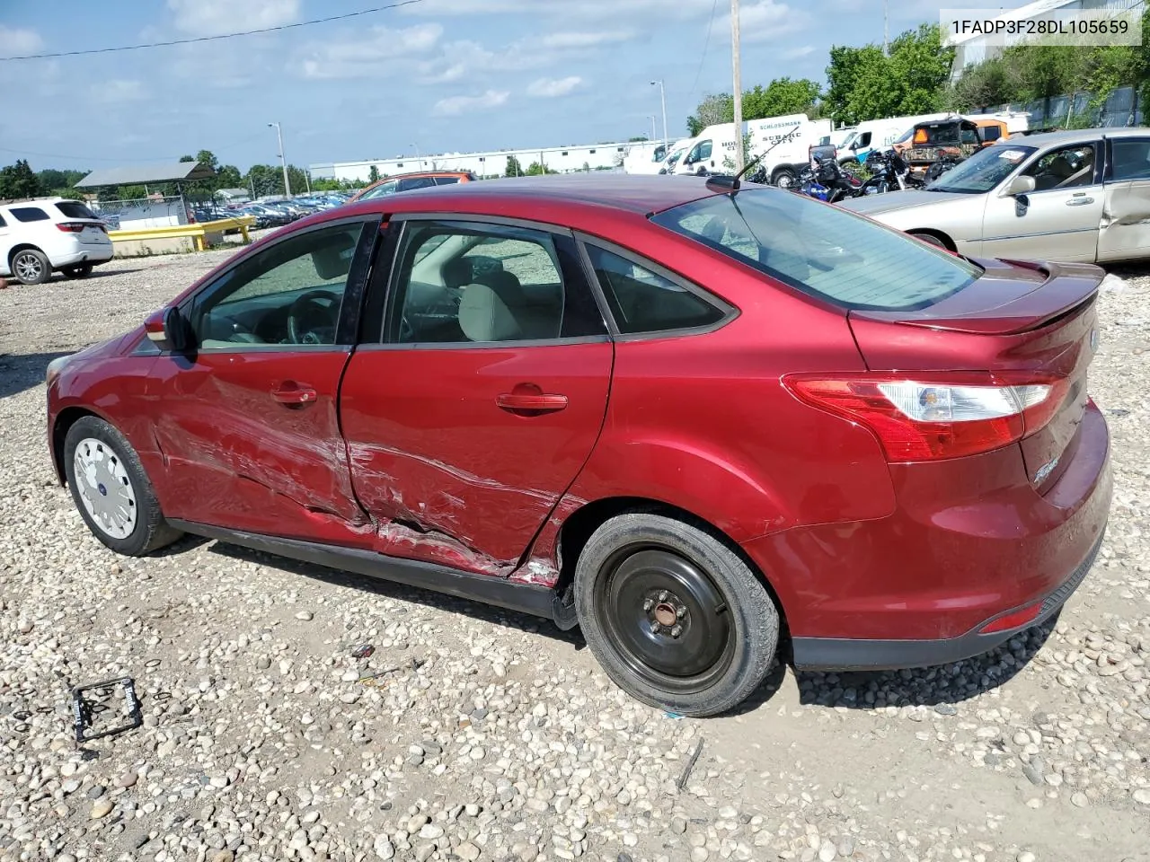 2013 Ford Focus Se VIN: 1FADP3F28DL105659 Lot: 59686154