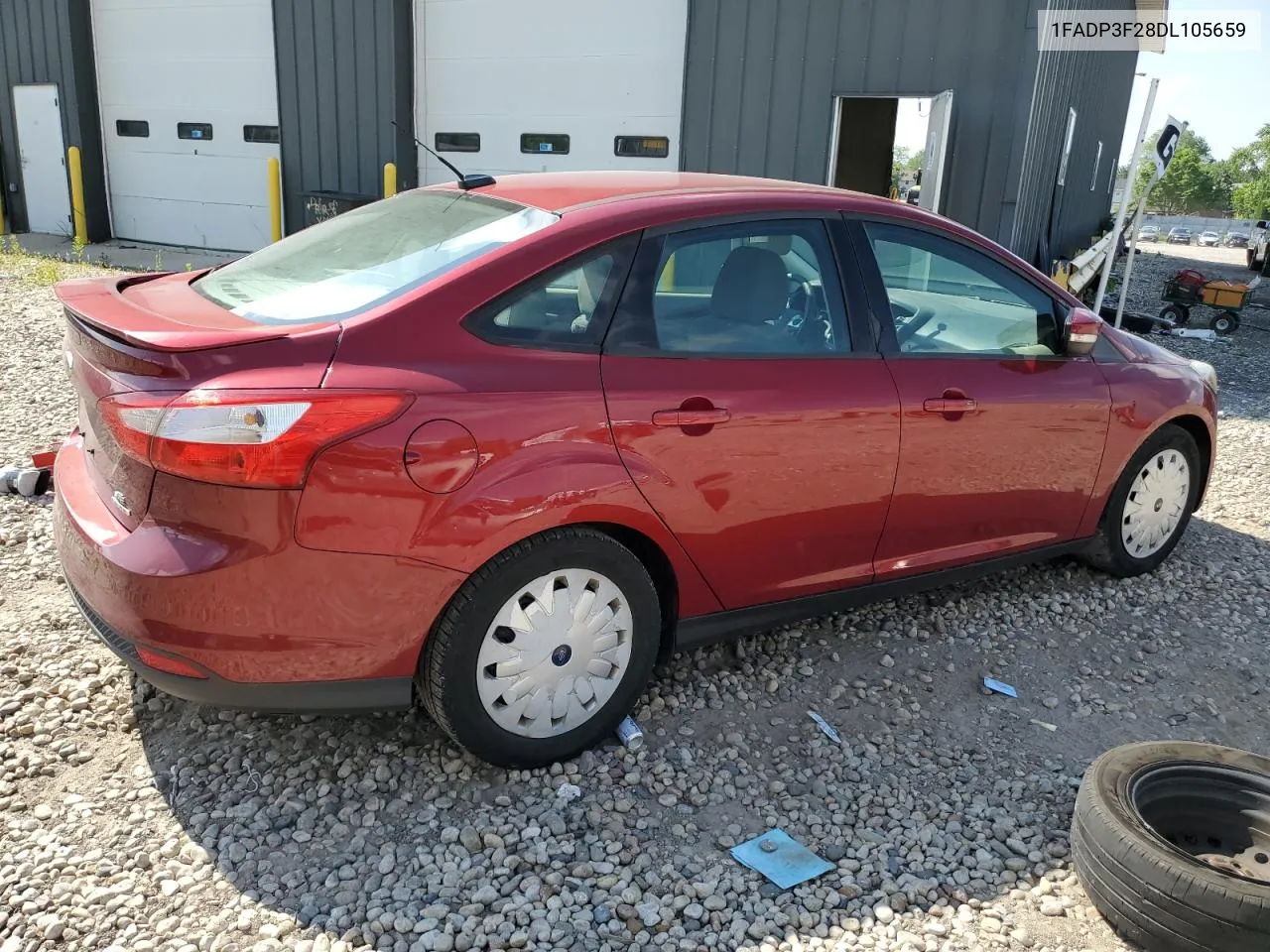 2013 Ford Focus Se VIN: 1FADP3F28DL105659 Lot: 59686154