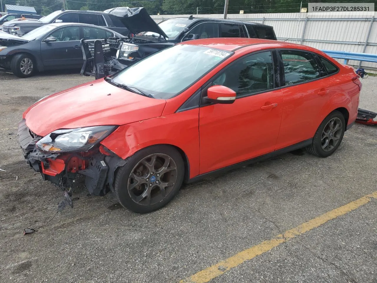 2013 Ford Focus Se VIN: 1FADP3F27DL285331 Lot: 59710794