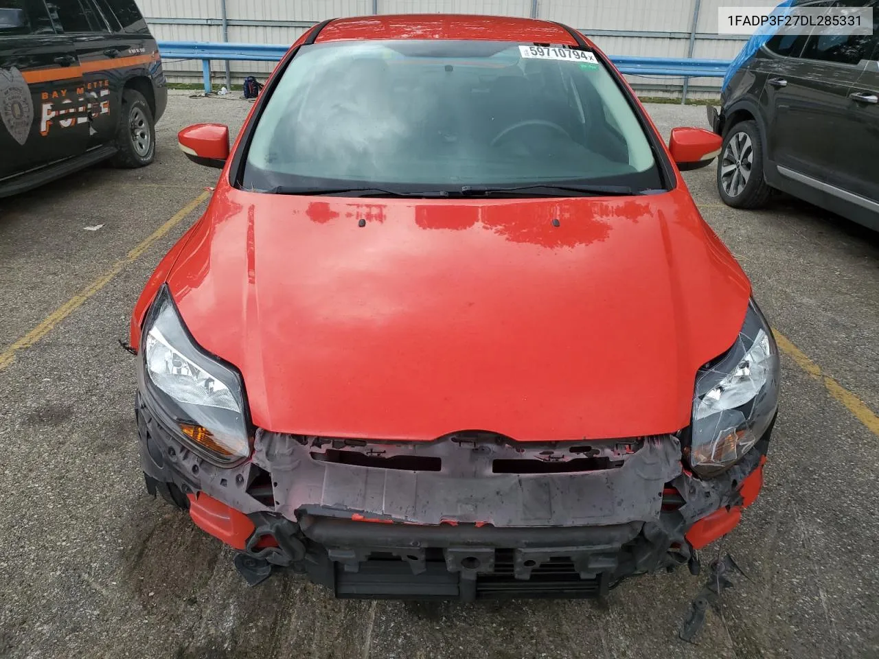 2013 Ford Focus Se VIN: 1FADP3F27DL285331 Lot: 59710794