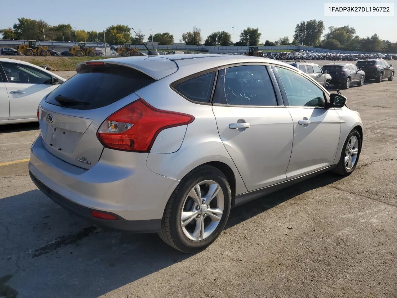 2013 Ford Focus Se VIN: 1FADP3K27DL196722 Lot: 60316594