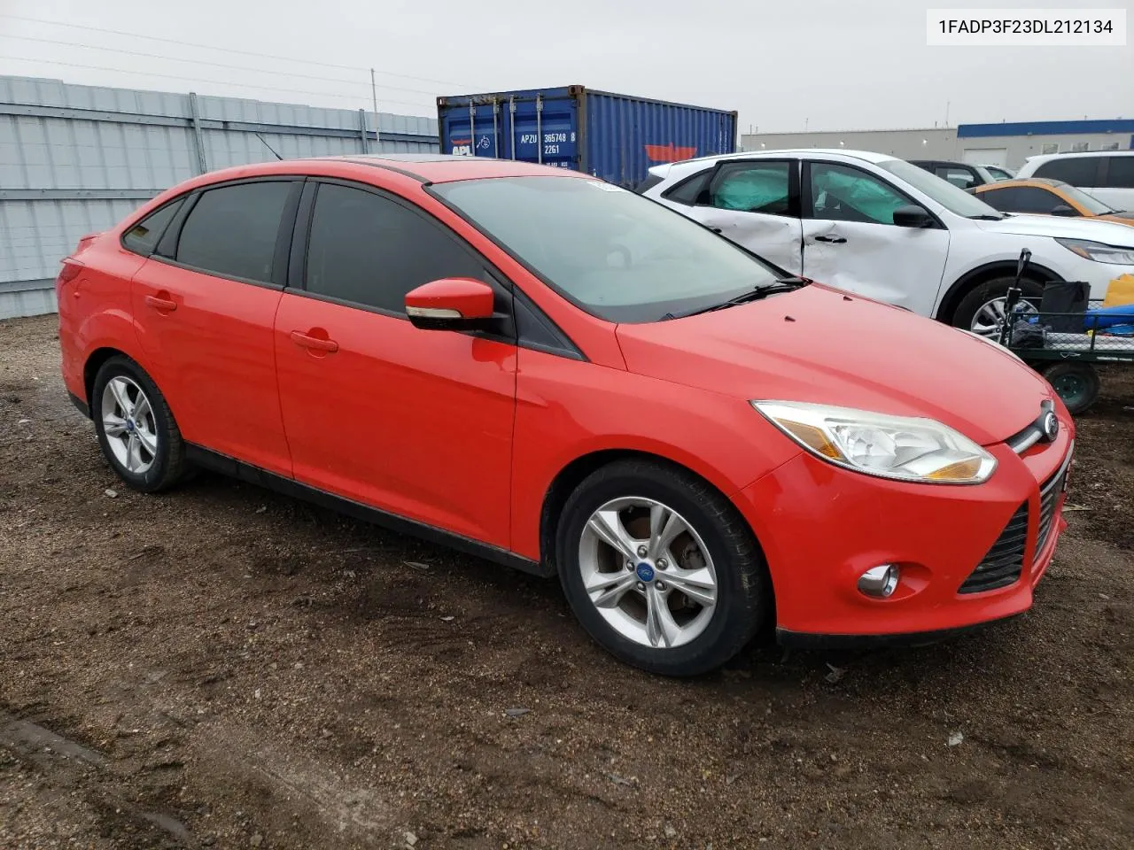 2013 Ford Focus Se VIN: 1FADP3F23DL212134 Lot: 60970424