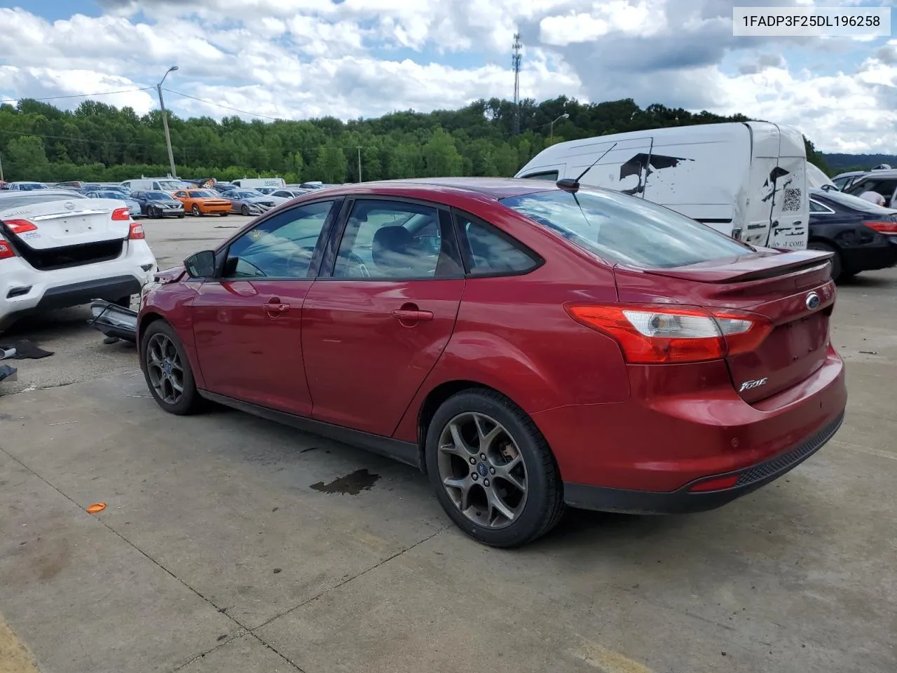 2013 Ford Focus Se VIN: 1FADP3F25DL196258 Lot: 61855514