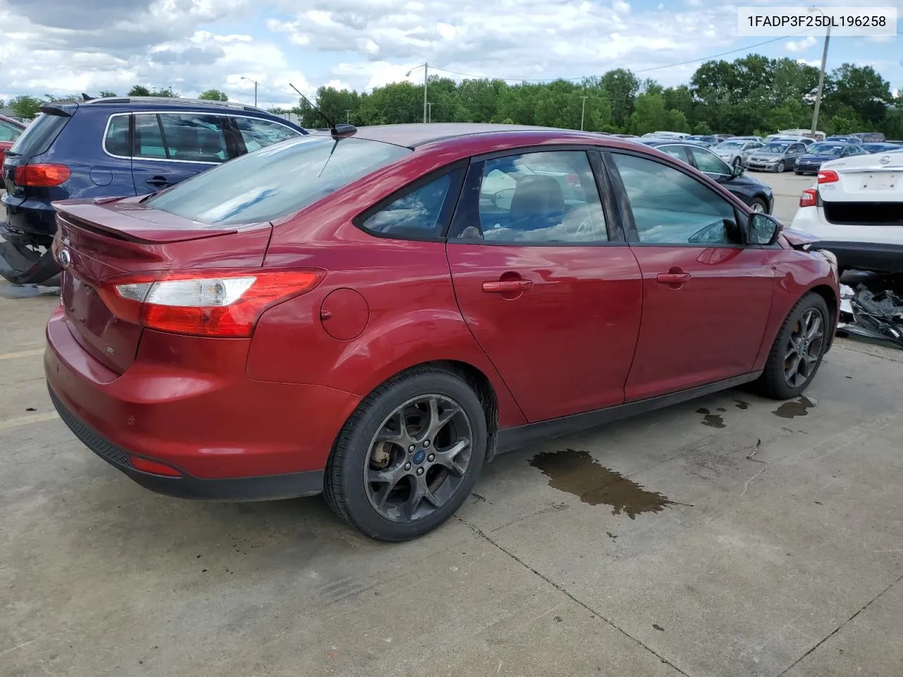 2013 Ford Focus Se VIN: 1FADP3F25DL196258 Lot: 61855514