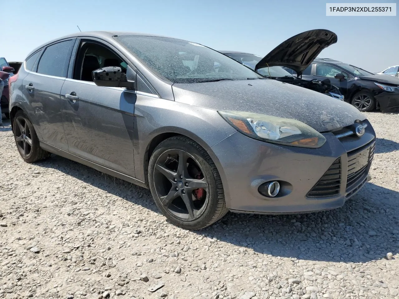 2013 Ford Focus Titanium VIN: 1FADP3N2XDL255371 Lot: 61957134