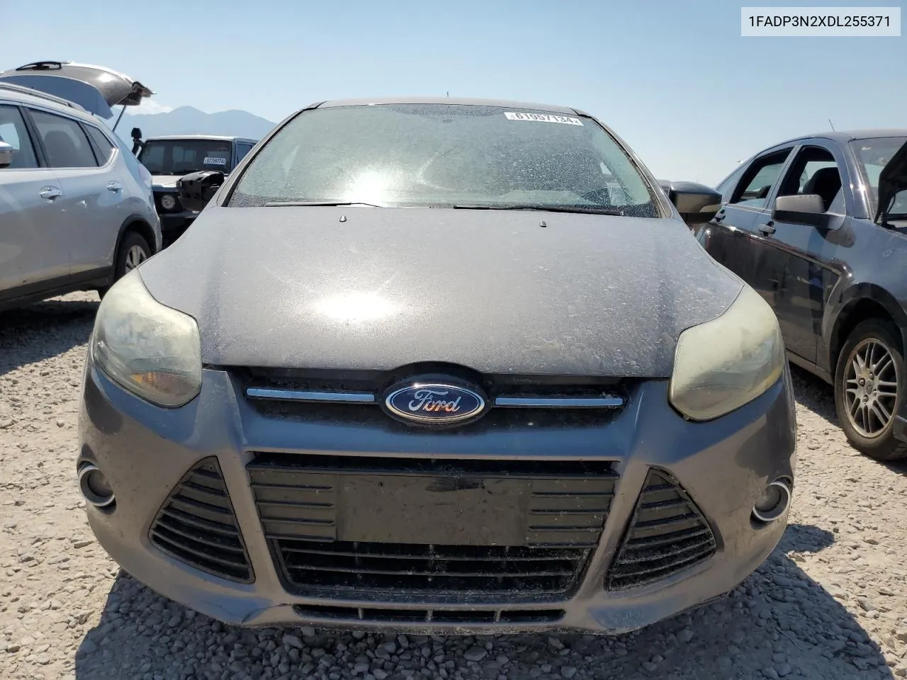 2013 Ford Focus Titanium VIN: 1FADP3N2XDL255371 Lot: 61957134