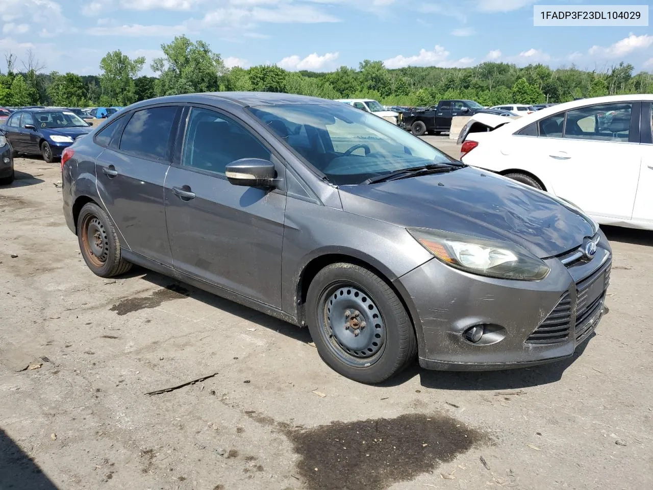 2013 Ford Focus Se VIN: 1FADP3F23DL104029 Lot: 62349304