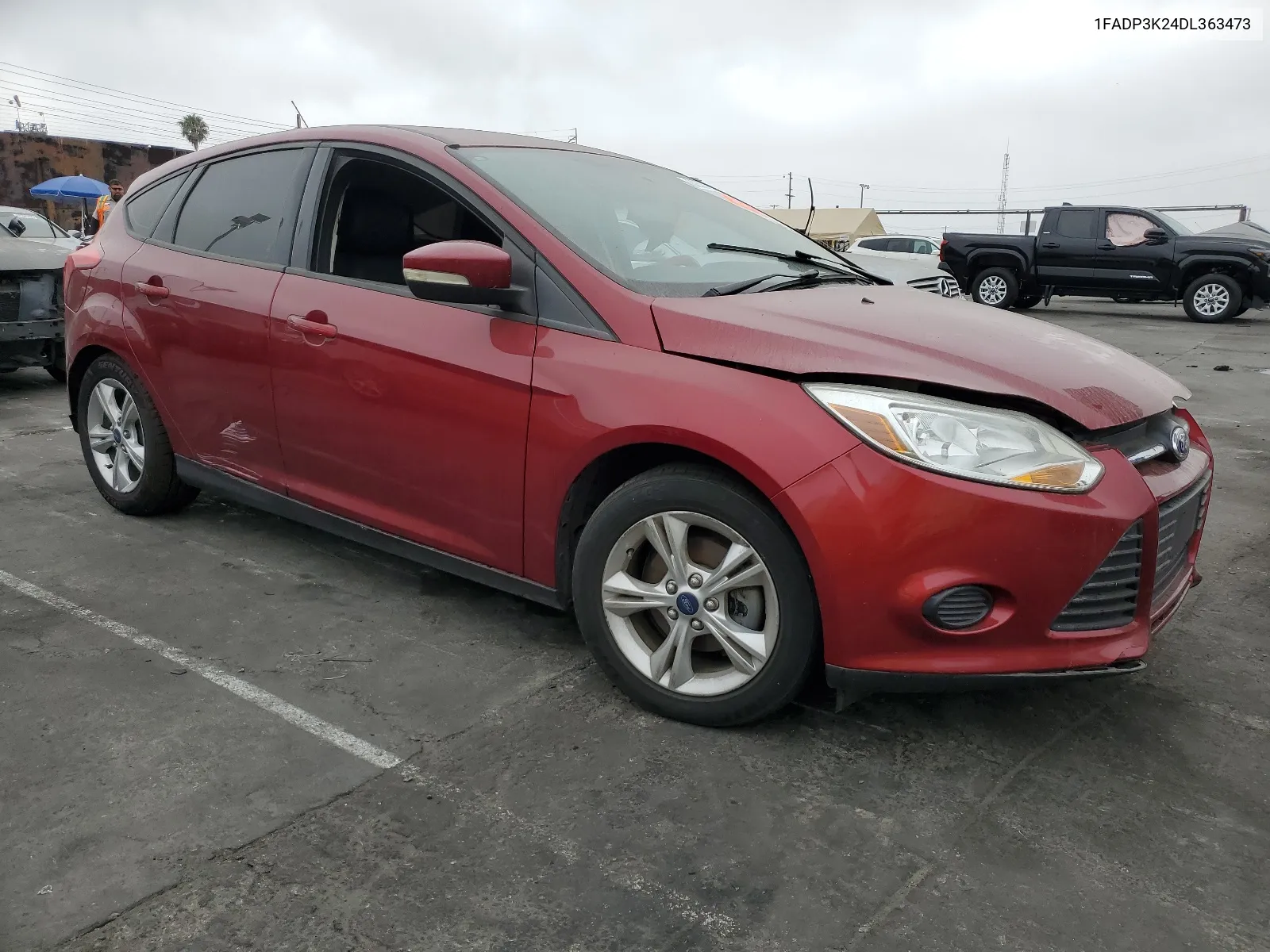 2013 Ford Focus Se VIN: 1FADP3K24DL363473 Lot: 62535054