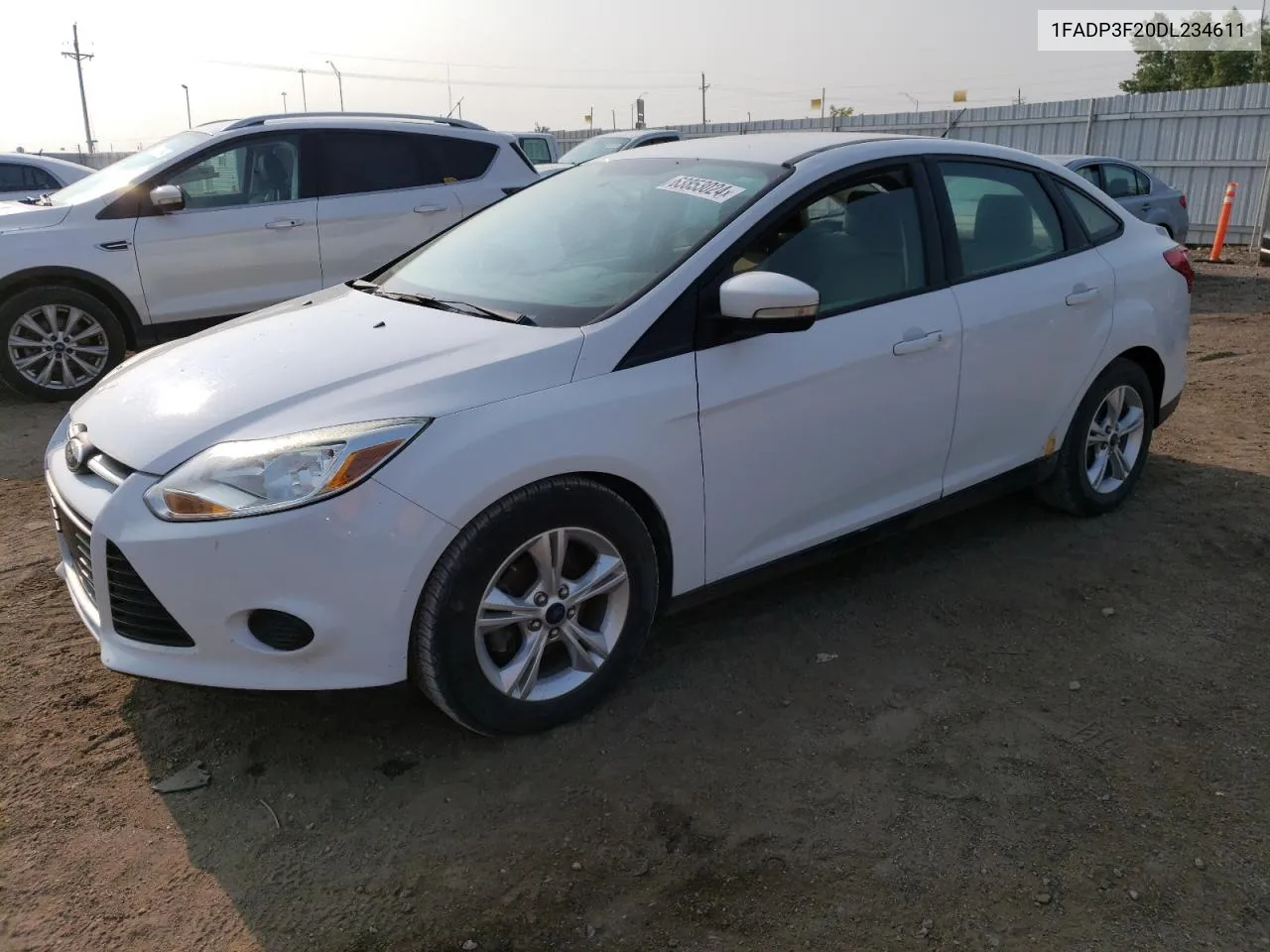 2013 Ford Focus Se VIN: 1FADP3F20DL234611 Lot: 63853024