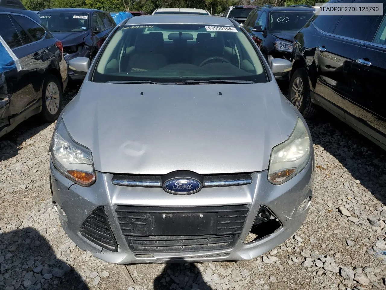 2013 Ford Focus Se VIN: 1FADP3F27DL125790 Lot: 63980104