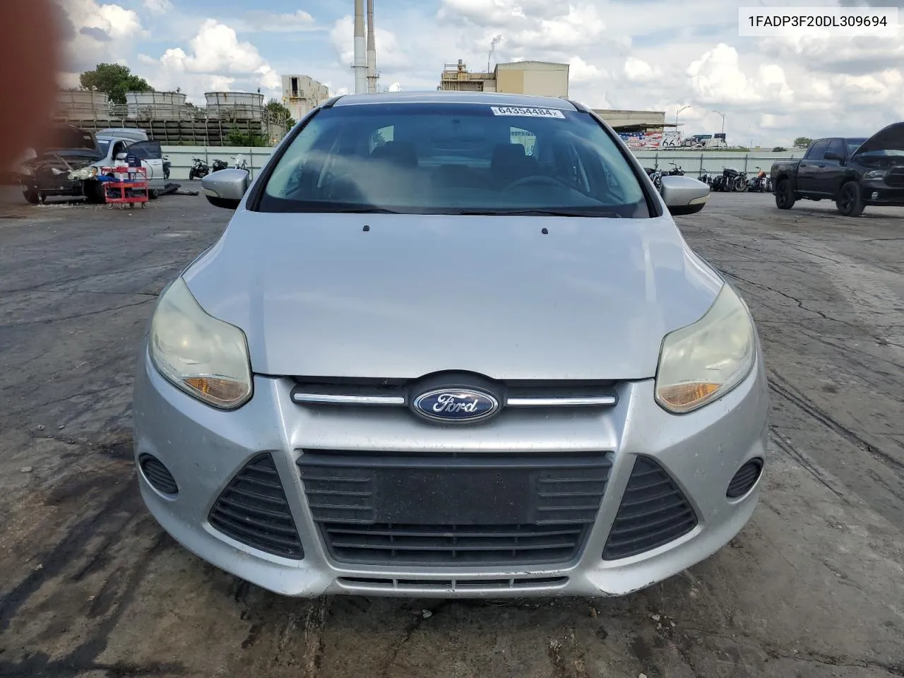 2013 Ford Focus Se VIN: 1FADP3F20DL309694 Lot: 64354484