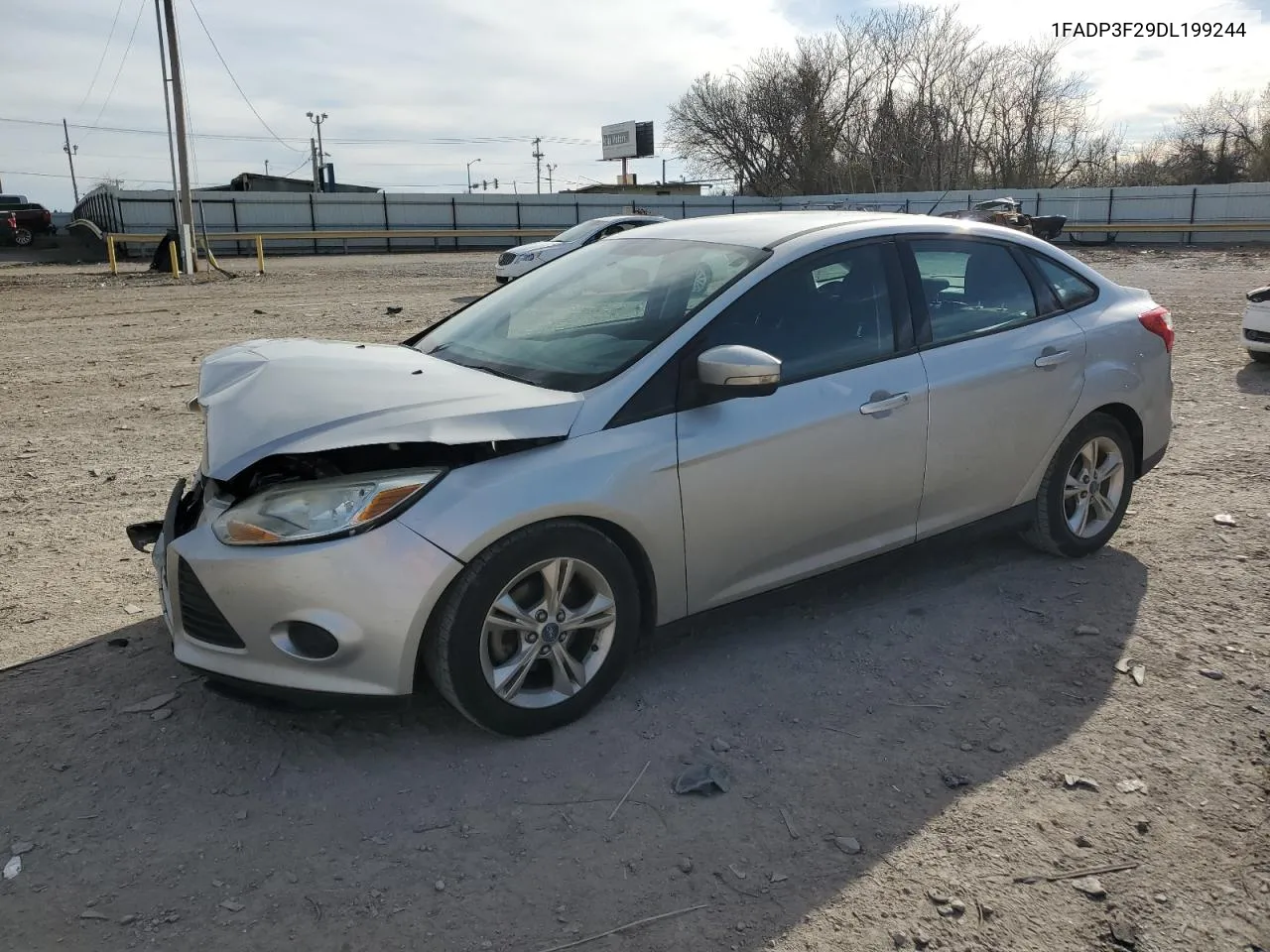 2013 Ford Focus Se VIN: 1FADP3F29DL199244 Lot: 65314094