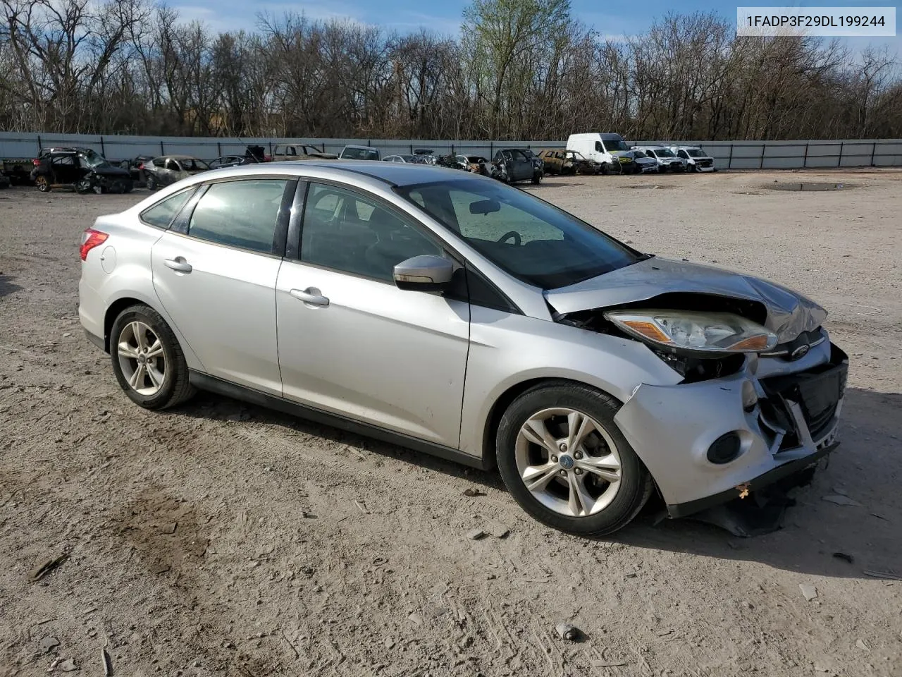 2013 Ford Focus Se VIN: 1FADP3F29DL199244 Lot: 65314094