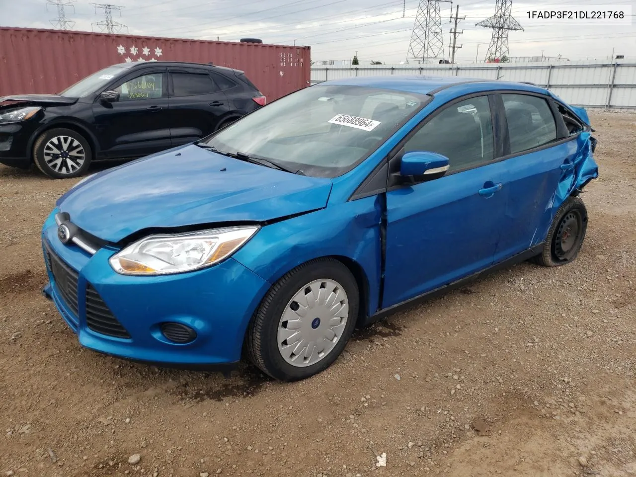 2013 Ford Focus Se VIN: 1FADP3F21DL221768 Lot: 65688964