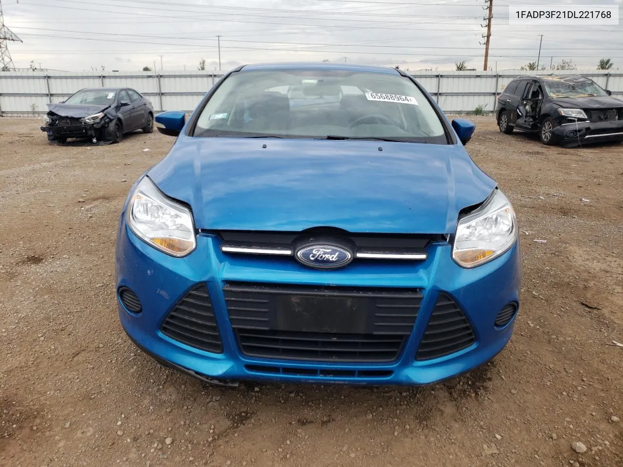 2013 Ford Focus Se VIN: 1FADP3F21DL221768 Lot: 65688964