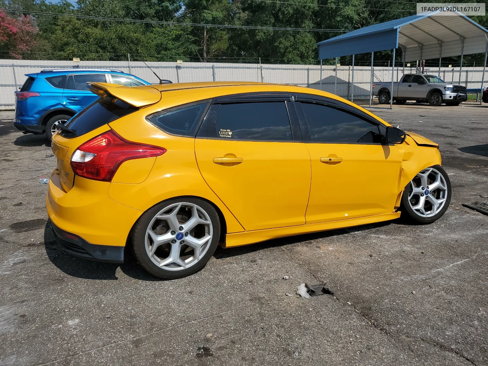 2013 Ford Focus St VIN: 1FADP3L92DL167107 Lot: 66202824